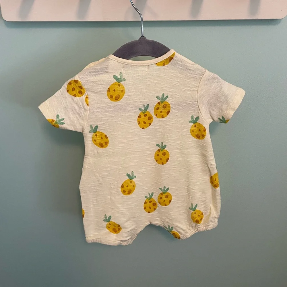 ZARA PINEAPPLE ROMPER - Picture 7 of 8